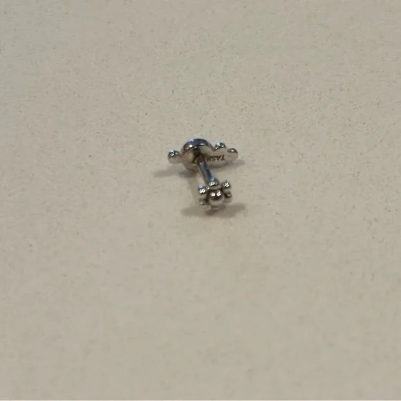 Maria Tash trinity opal threaded stud - Picture 3 of 5